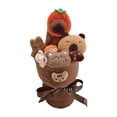 thumbnail image 2 of Ramo de muñecos de peluche, juguete de peluche, lindo ramo de flores artificiales, muñeco de peluche para despedida de soltera, familia, amigos, novia, 2 of 9