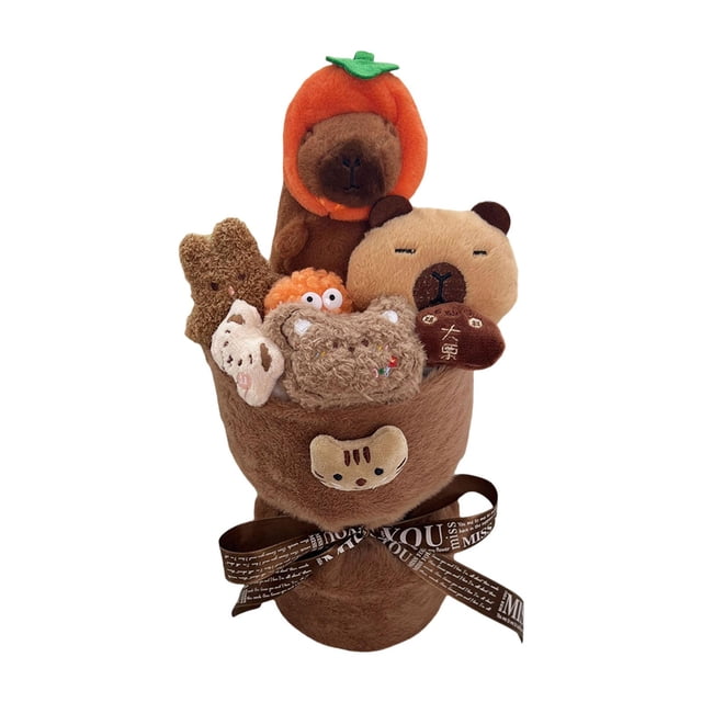 Muñeco de peluche, ramo de aniversario, familia, amigos, juguete de peluche, muñeco de peluche
