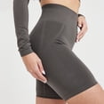 thumbnail image 4 of Vedolay Womens Seamless High Waist Shorts Yoga Workout Casual Shorts,Z3-Gray M, 4 of 5