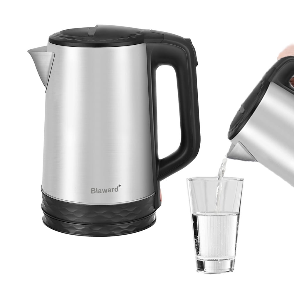 Fast Boiling Electric Kettle 2.3L Hot Water Boiler - 1500W Tea kettle with Wide Opening and Led Indicator, Auto Shut-Off and Boil-Dry Protection,Stainless steel