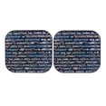thumbnail image 7 of Daiia Function Source Code 2PCS Car Windshield Sun Shade, Foldable Sun Shield for Car Front Window, Auto Sun Blocker Visor Protector Universal for Truck SUV Pickup-Medium, 7 of 7