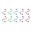 thumbnail image 5 of K-KED 1pc S-shaped Lip Ring Eyebrow Stud Stainless Steel Spiral Twisted Nose Ring-9, 5 of 9