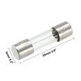 thumbnail image 2 of Uxcell 5mm x 20mm 250V 6.3A Slow Blow Glass Cartridge Fuse 20Pcs, 2 of 5