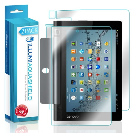 2x iLLumi AquaShield HD Front Screen + Back Protector for Lenovo Yoga Tab 3 8"