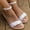 White, variant on Floenr Womens Sandals Flip Flops for Women,Women's Casual Vacation Breathable Cute Ankle Buckle Lace Flat Sandals