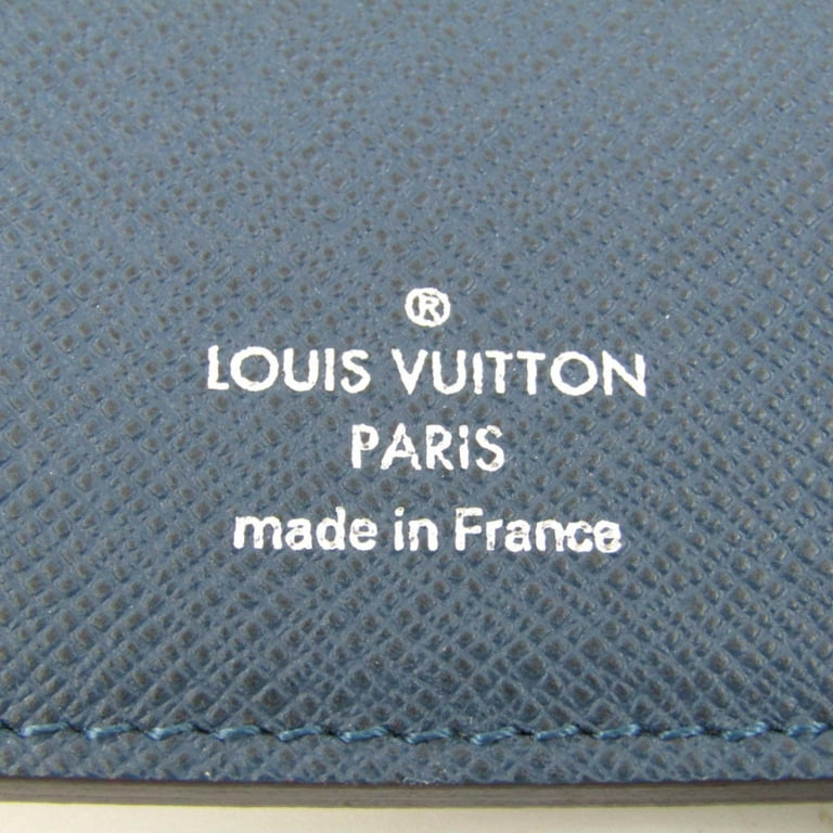 LOUIS VUITTON wallet M32642 Portefeiulle compact Taiga gray gray mens –