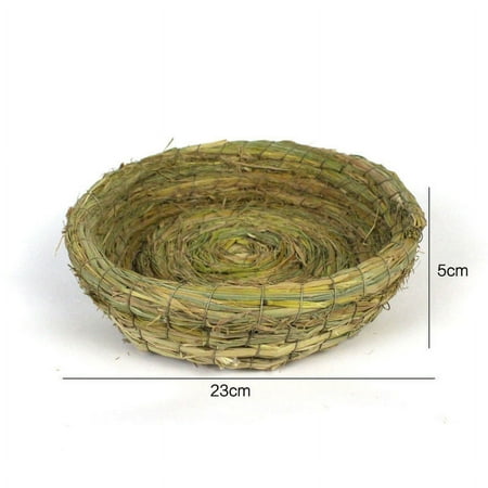 Rabbit Grass Chew Mat Hamster House Guinea Pig Cage Bed House Pad Pet Dog Cat
