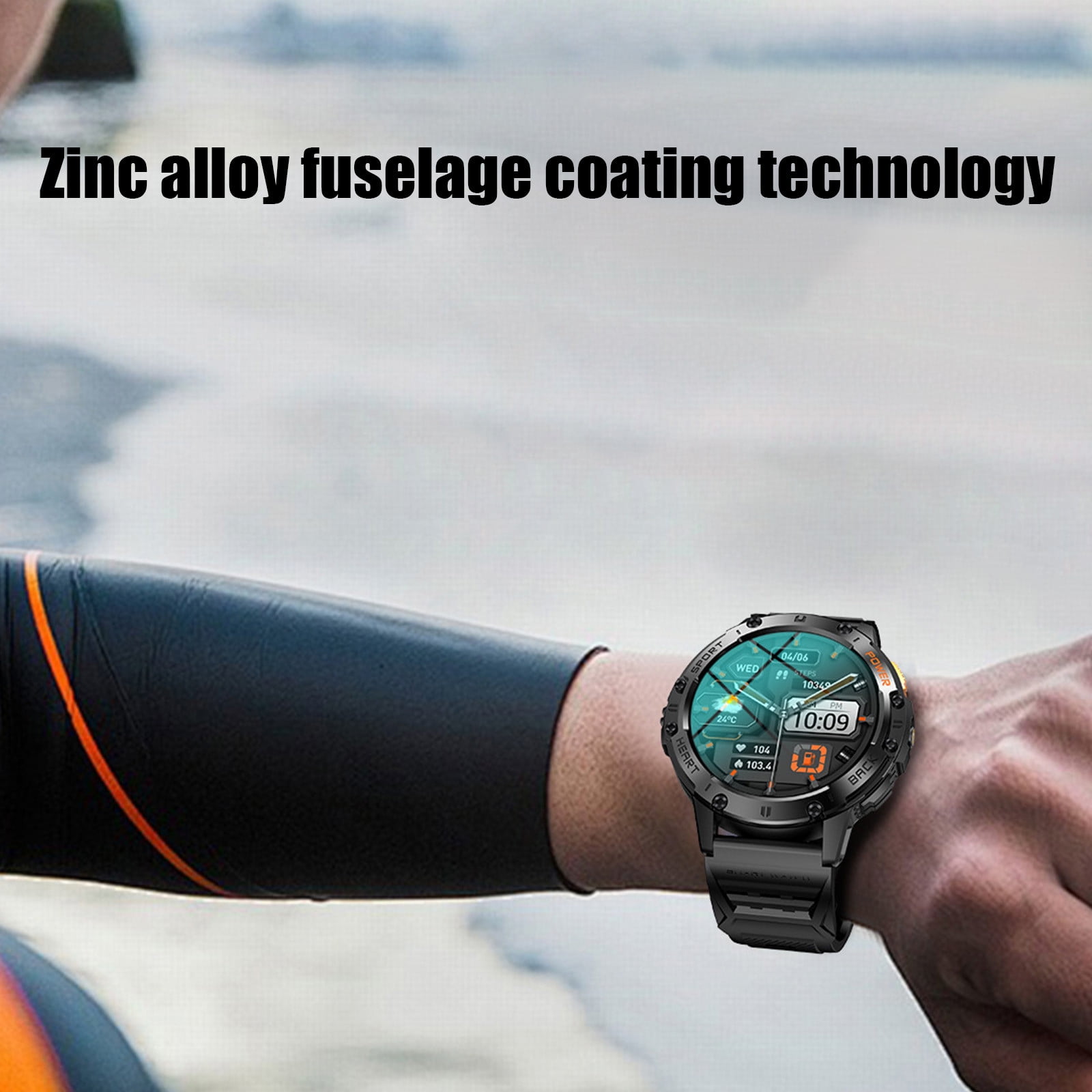 AZXY Smart Watch,Fitness Smart Watches,Bluetooth Smart Watch,Cheap Sports Touchscreen Smartwatch for Men Women Android Clearance,Waterproof Fitness Trackers