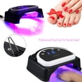 thumbnail image 3 of Lámpara LED para secador de uñas de gel Anself de 64 W, 23 x 22 x 8 cm, 110 a 240 V, 3 of 8