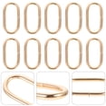 thumbnail image 4 of MasteelfCA 10pcs Bag Shoulder Strap Loops Metal Ring Coil DIY Connecting Loops Hoops, 4 of 7