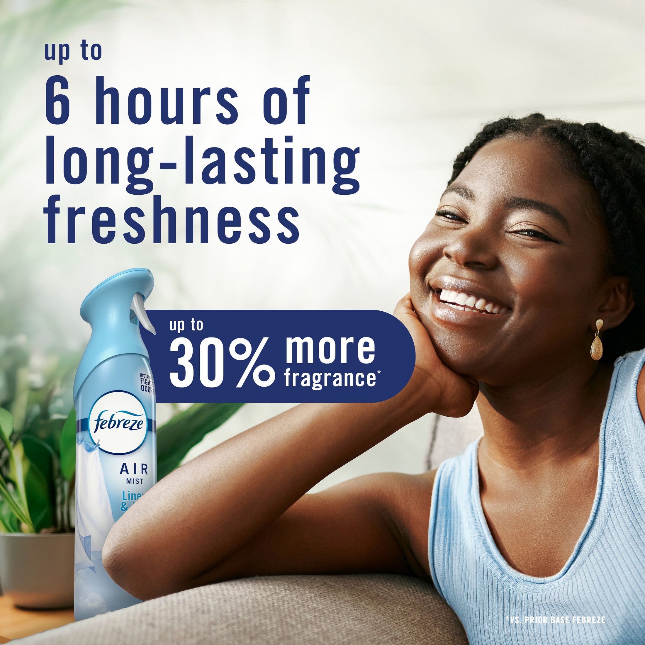 Febreze Air Mist Air Freshener Spray, Refresh & Energize Scent, 8.1oz