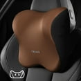 thumbnail image 4 of Car Neck Pillow Memory Foam, Ergonomic Headrest Cushion for Pressure Relief and Travel Comfort, Breathable Soft Support for Car Seats, Airplane, Office, and Long Driving, 4 of 8