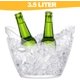 thumbnail image 3 of Cubeta para hielo 3.5 L cubeta para vino cubeta para champán cubeta para cerveza uso en fiestas y reuniones al aire libre, 3 of 8