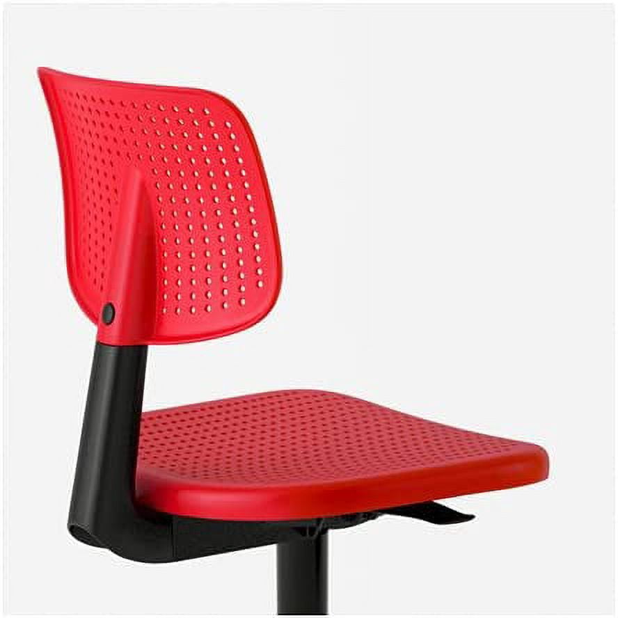 IKEA ALRIK Swivel chair and adjustable, RED