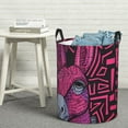 thumbnail image 6 of Fuzoiu ink Donkey Pop Art Print Circular Hamper,Laundry Basket with Handle,Collapsible Laundry,Dirty Clothes Storage Basket,for Bedroom Bathroom Dorm Living Room-Medium, 6 of 6