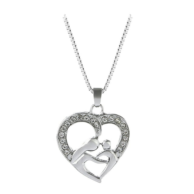 Heart For Mom Day Mother's Jewelry Necklace Pendant Shaped Necklaces Pendants