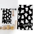 thumbnail image 2 of Clearance Under $2.06! 1 Pack Halloween Kitchen Towel 60x40cm Cotton Decorative Dish Towel for Festive Kitchen Dining Table (One Size A), 2 of 8