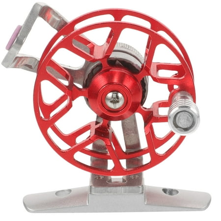 1 Pc Metal Fishing Reel Fly Fishing Reel Fishing Wheel Front Wheel Fishing Wheel Fishing Gear for Fishing (Right Hand Red)