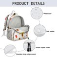 thumbnail image 4 of Cute Small Backpack for School with Ice Cream and Dessert Print, Lightweight School Bag for Daily Use, Compact Travel Backpack, 4 of 6