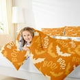thumbnail image 4 of jejeloiu Horror Bat Full Size Comforter Sets,Halloween Theme Bedding Comforter Set,Orange Wild Animal Bedding Sets For Teens Boys,Super Cozy Room Decor Reversible,3pcs, 4 of 8