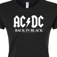 thumbnail image 3 of ACDC - Back In Black  - Juniors Fitted Graphic T-Shirt, 3 of 5