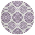 thumbnail image 2 of Addison Rugs Machine Washable Indoor/ Outdoor Chantille Boho Moroccan Rug Lavender - 8' x 8', 2 of 6