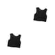 thumbnail image 2 of Sonducket Camiseta sin mangas Tomboy, chaleco moldeador de pecho, ropa interior deportiva elástica Trans para el pecho, corsé de vendaje Negro METRO 2piezas, 2 of 6