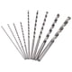thumbnail image 4 of Brocas Para metal ANGGREK Broca Helicoidal 9 Piezas Acero de alta velocidad Extra Largo Para Plástico madera, 4 of 8