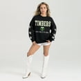 thumbnail image 3 of Women's Gameday Couture  Black Portland Timbers Velocity Rhinestone Star Sweatshirt, 3 of 6