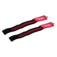 thumbnail image 1 of 1 Par de Pantalones de Banda de Pierna de Tobillo Reflectante de Seguridad de Bicicleta Correa de Banda de Pantalón, Fácil de Desmontar Y Montar , Rojo, 1 of 8