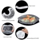 thumbnail image 2 of Bolsas de envoltura de plástico para mantener frescas | Fundas desechables transparentes para alimentos | Fundas para tazones de cocina doméstica con borde elástico | Material de PE reutilizable |, 2 of 7