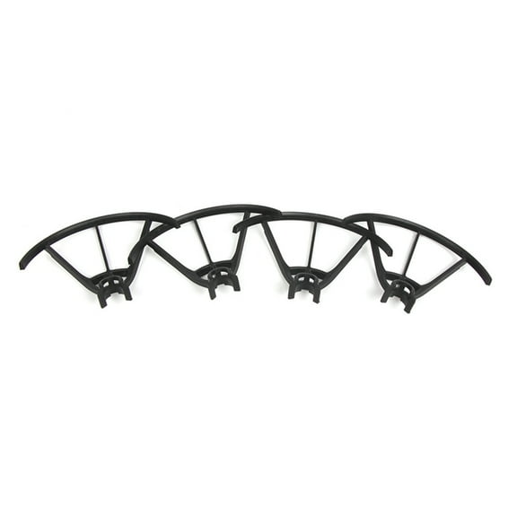 FRCOLOR Drone Propeller Guard for Safety Protection Made of Plastic Black Precisely Designed for