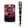 thumbnail image 4 of Spider-Man Themed Lanyard with Badge Holder Set - Officially Licensed, Durable Plastic Accessory with Keychain for Work, School, and Events, 4 of 5