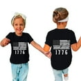 thumbnail image 5 of XIYNBAOK Girls 4th Of July Top Kid Toddler Graphic Printed Tshirts Boys Girls Fashion Short Sleeve T Shirts Unisex Casual Tops Teens Vintage Clothes, 5 of 5