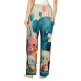 thumbnail image 3 of Daiia Cute Animal Party Women's Sleep Pant with Pockets and Drawstring,Pajama Pants-Small, 3 of 9