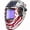Bald Eagle Decal, variant on ARCCAPTAIN Welding Helmet, Large Viewing Screen, True Color Auto Darkening, DIN 16 UV/IR Protection, Lightweight
