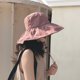 thumbnail image 3 of Sombrero para el sol de caza con cola de caballo para mujer, sombrero de pescador al aire libre UV con borde ancho, 3 of 5