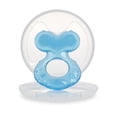 thumbnail image 2 of Teether Nuby Silicone Teethe-eez con cerdas y funda azul, 2 of 5