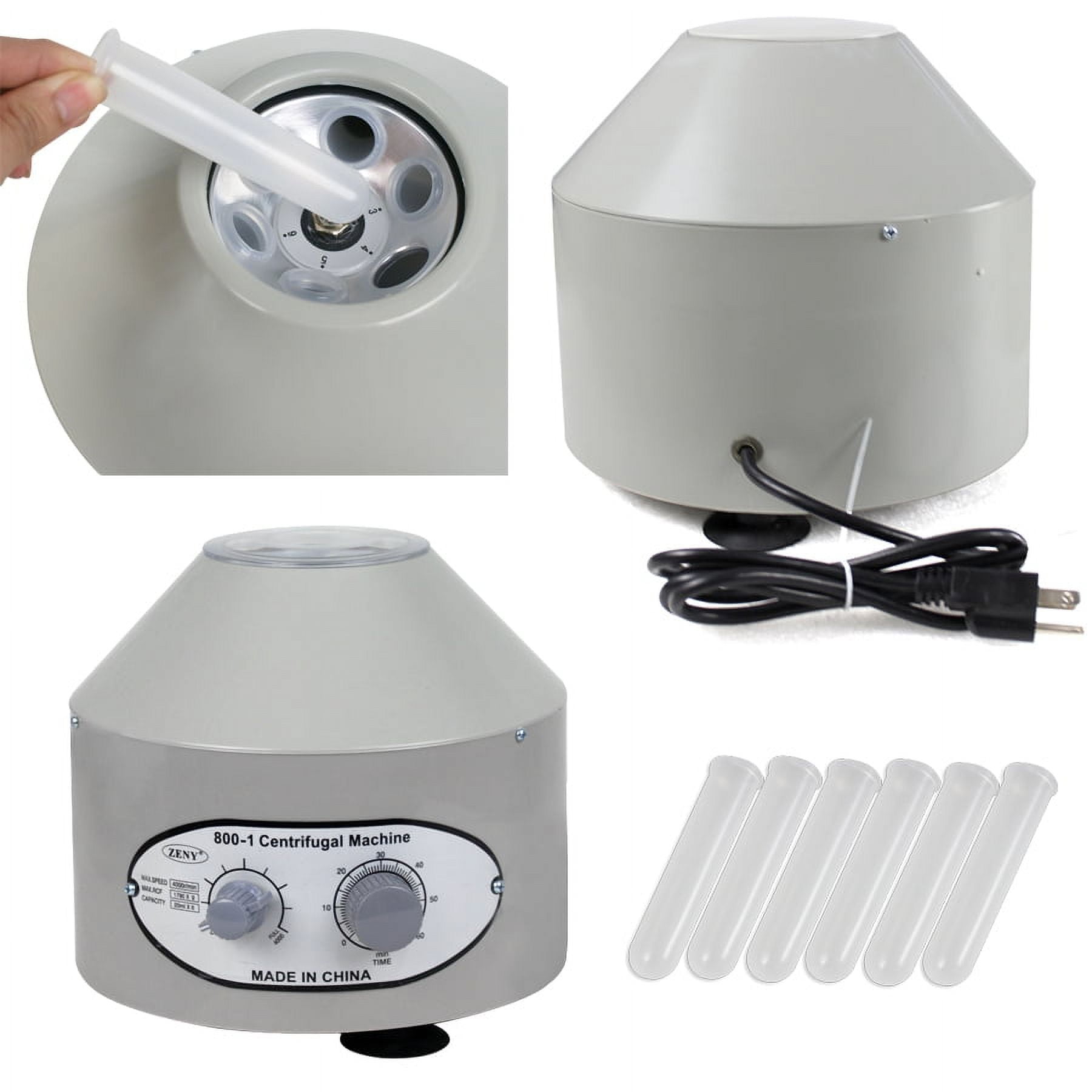 ZENY Plastic Electric Lab Laboratory Centrifuge Machine Lab Medical Practice
