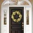thumbnail image 3 of 24" Garden Accents Hydrangea Wreath, 3 of 5
