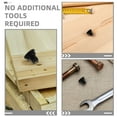 thumbnail image 3 of QUMIIRITY 12Pcs Table Leg Cover Rubber Pads For Rice Cooker Replacement Parts, 3 of 8