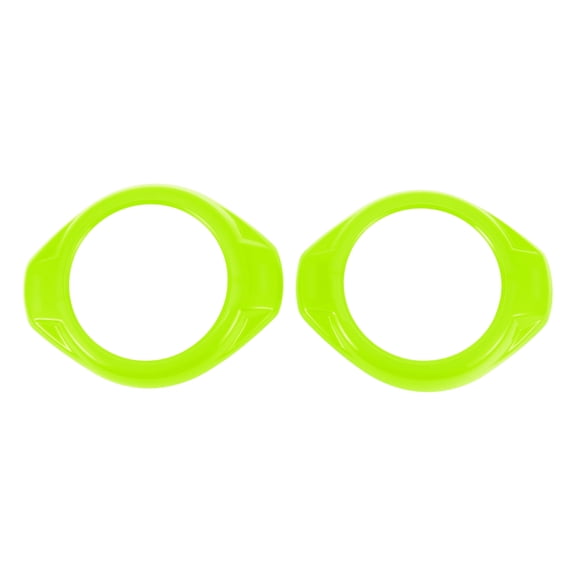 2 Pcs A Pillar Speaker Ring Cover Trim for Jeep Wrangler JK JKU 2 Door 4 Door 2015-2017 Window A Pillar Front Horn Speaker Cover ABS Light Green