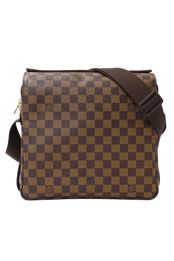 Pre-Owned Louis Vuitton LOUIS VUITTON Damier Handbag Men's Brand Shoulder Bag Naviglio N45255...