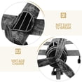 thumbnail image 3 of Houderco De De Metal Negro Estilo Vintage Para Oficina Y Con Soporte Exclusivo, 3 of 8
