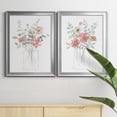 thumbnail image 5 of 2 Piece Set Whimsical Wildflowers I Premium Framed Canvas - Ready to Hang - 18.5 x 24.5 Each - Silver Frame, 5 of 8