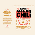 thumbnail image 3 of Xochi Sparkling Prebiotic Soda, Mango Chili, 12oz Cans, 12-Pack, 3 of 5