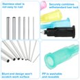 thumbnail image 3 of Uxcell 22 Ga x 0.5 Inch Blunt Tip Dispensing Needles, 100 Pcs Industrial Liquid Dispenser, 3 of 5