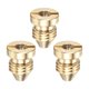 thumbnail image 1 of Uxcell 3-Pack Boquillas de Orificio de Cañón de Espuma, Boquilla de Repuesto de Rosca de Latón de 0.9 mm para Lavado de Autos, Boquillas de Rosca Universal [Tono de Latón], 1 of 7