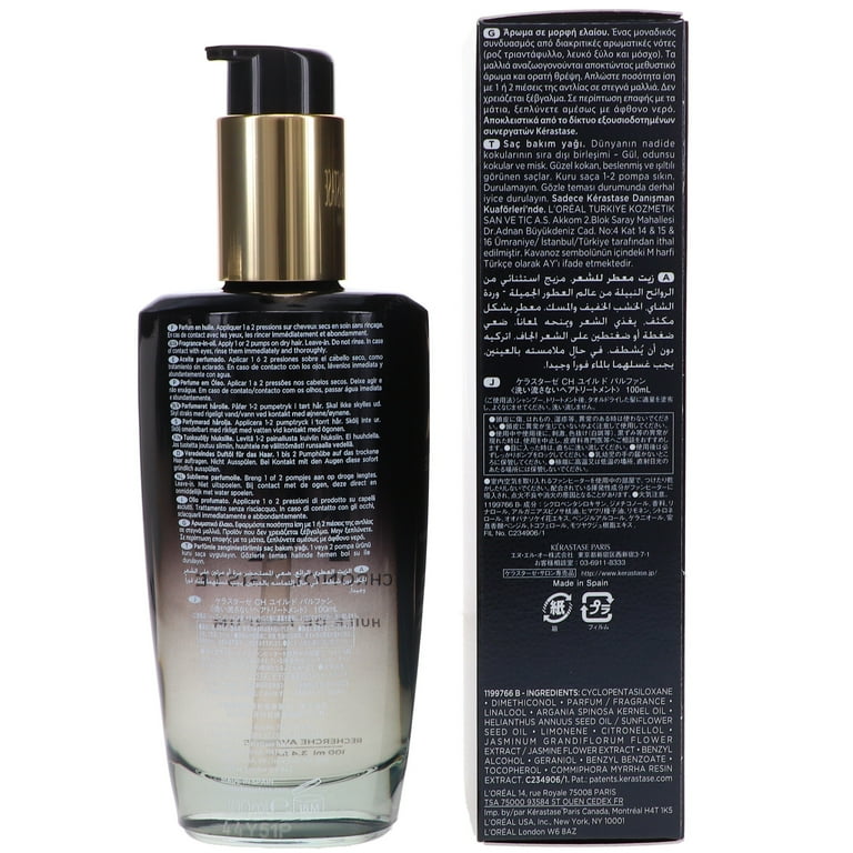 Kerastase Chronologiste Huile de Parfum, Hair Oil with Tea Rose