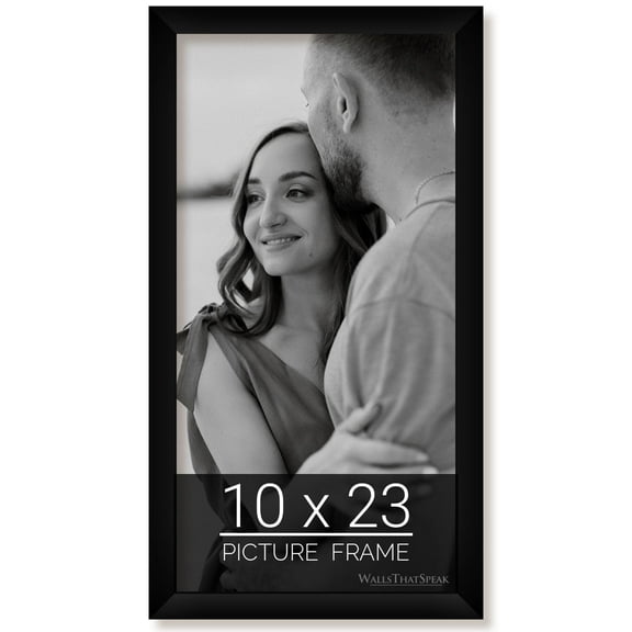 10x23 Black Picture Frame for Puzzles Posters Photos or Artwork